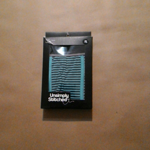 UNSIMPLY STITCHED Sailor Stripe Long Boxer NWOT - 07/24 - Picture 2 of 7